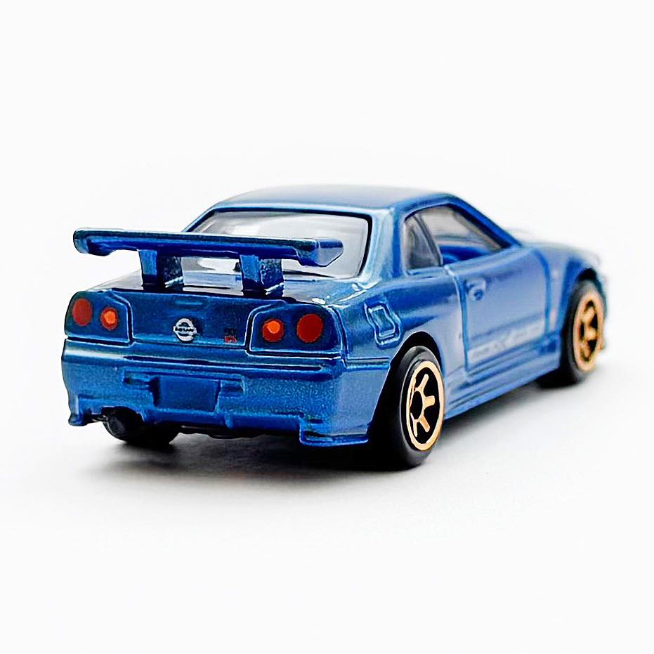 Hot Wheels Nissan Skyline GT-R (BNR34) | Hotwheels® Die-Cast