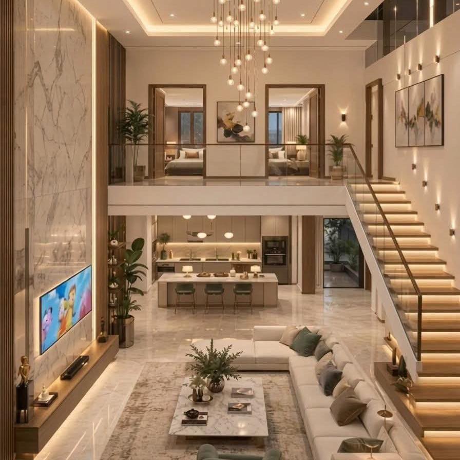 Luxury Modern Bedroom Design | Warm Wood & Cozy Ambient Lighting ...
