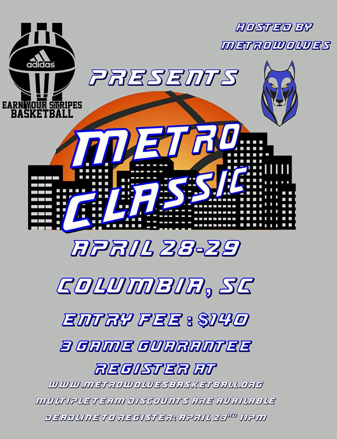 Metro Wolves Basketball Organization