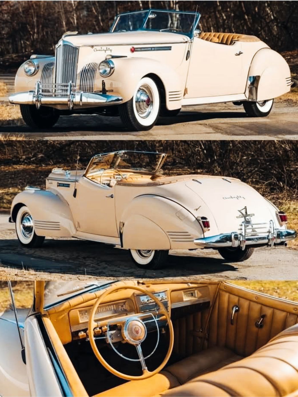 1941 Packard 180 Super Eight convertible Victoria by Darrin