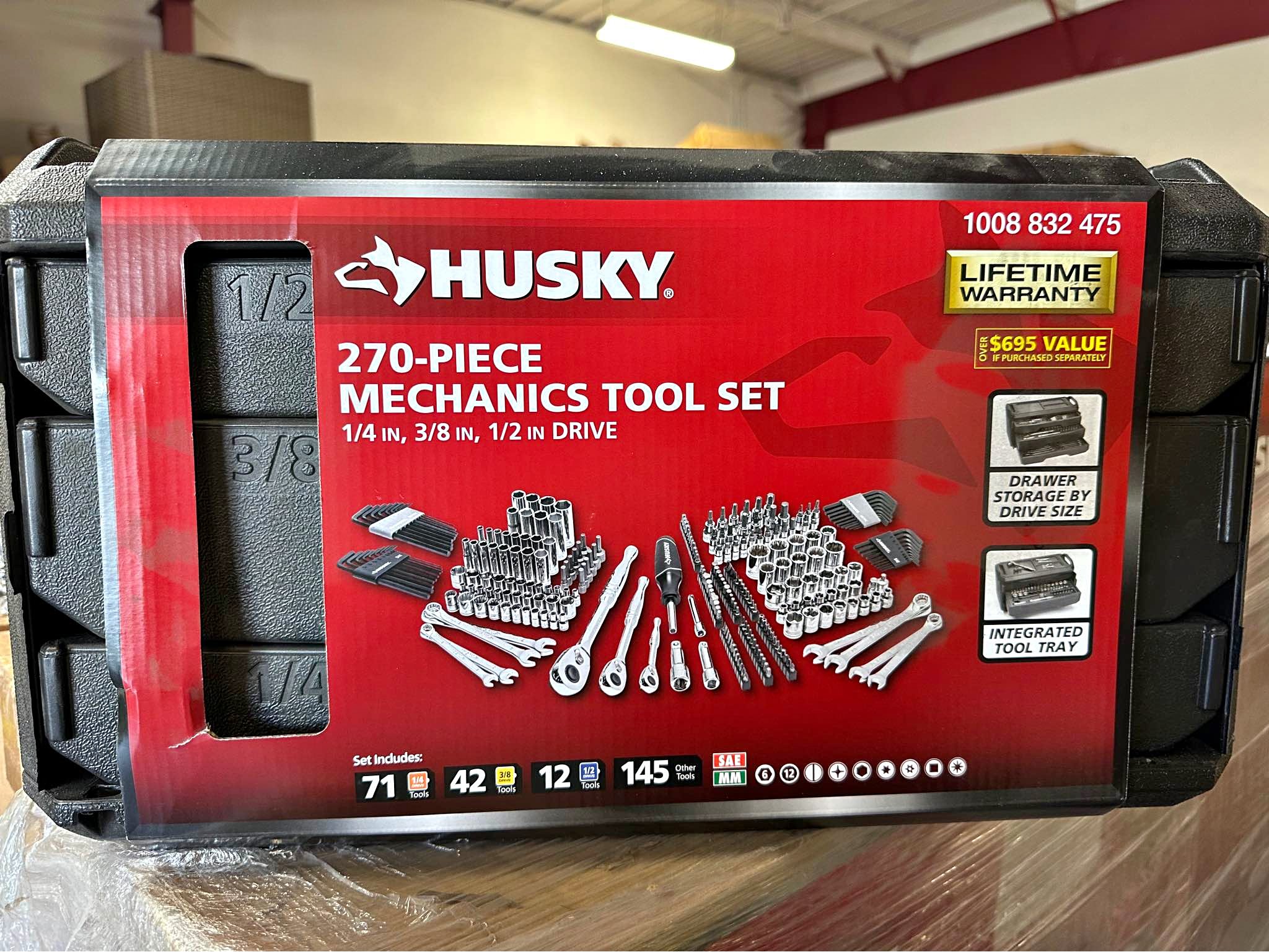 Surprising Husky Mechanics Tool Set 270 Pieces Images