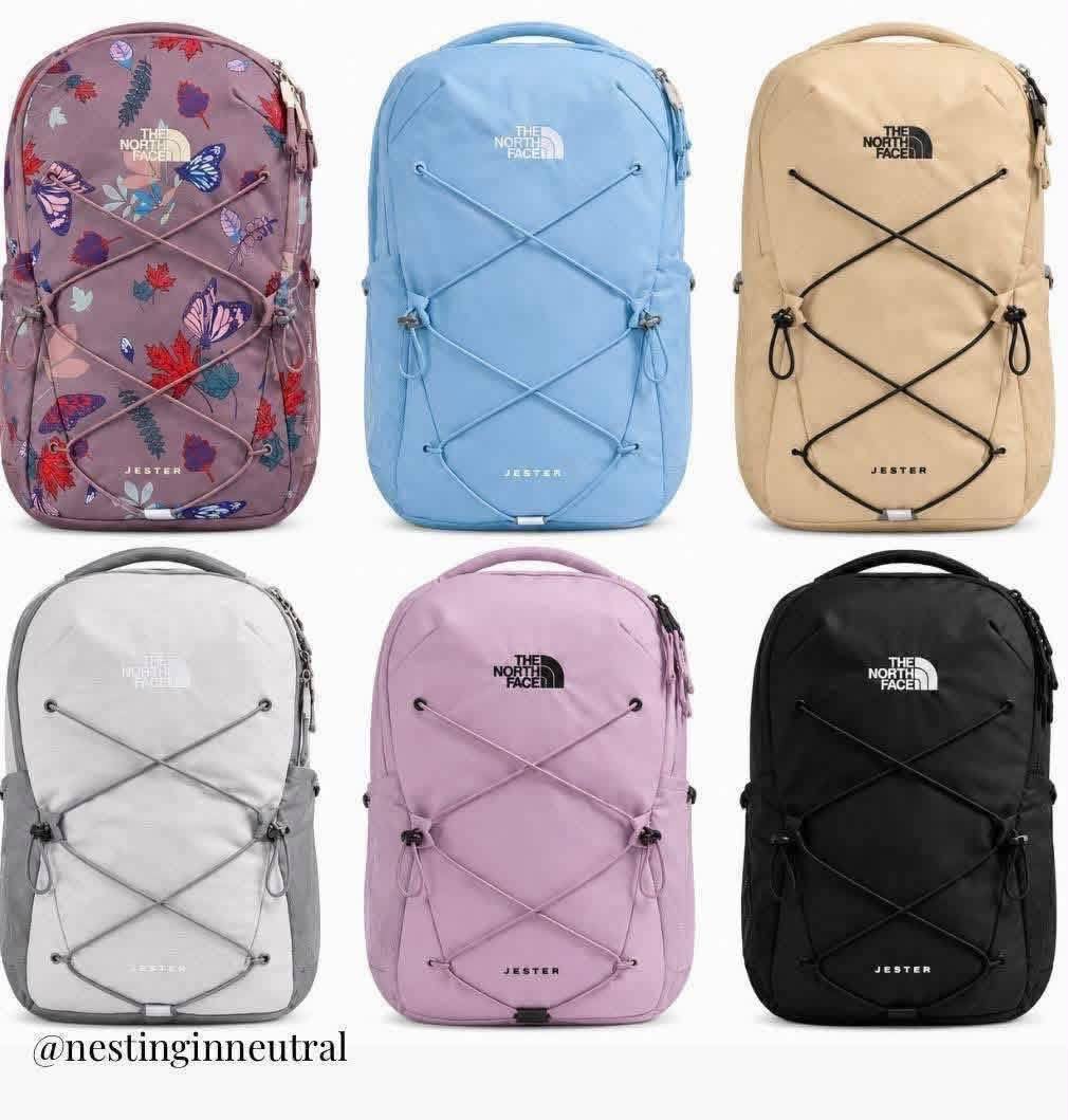 It's GO time! North Face Jester backpacks dropping on Amazon in such great colors! Snag them up for early bird school shopping! 🎒 ⬇️
