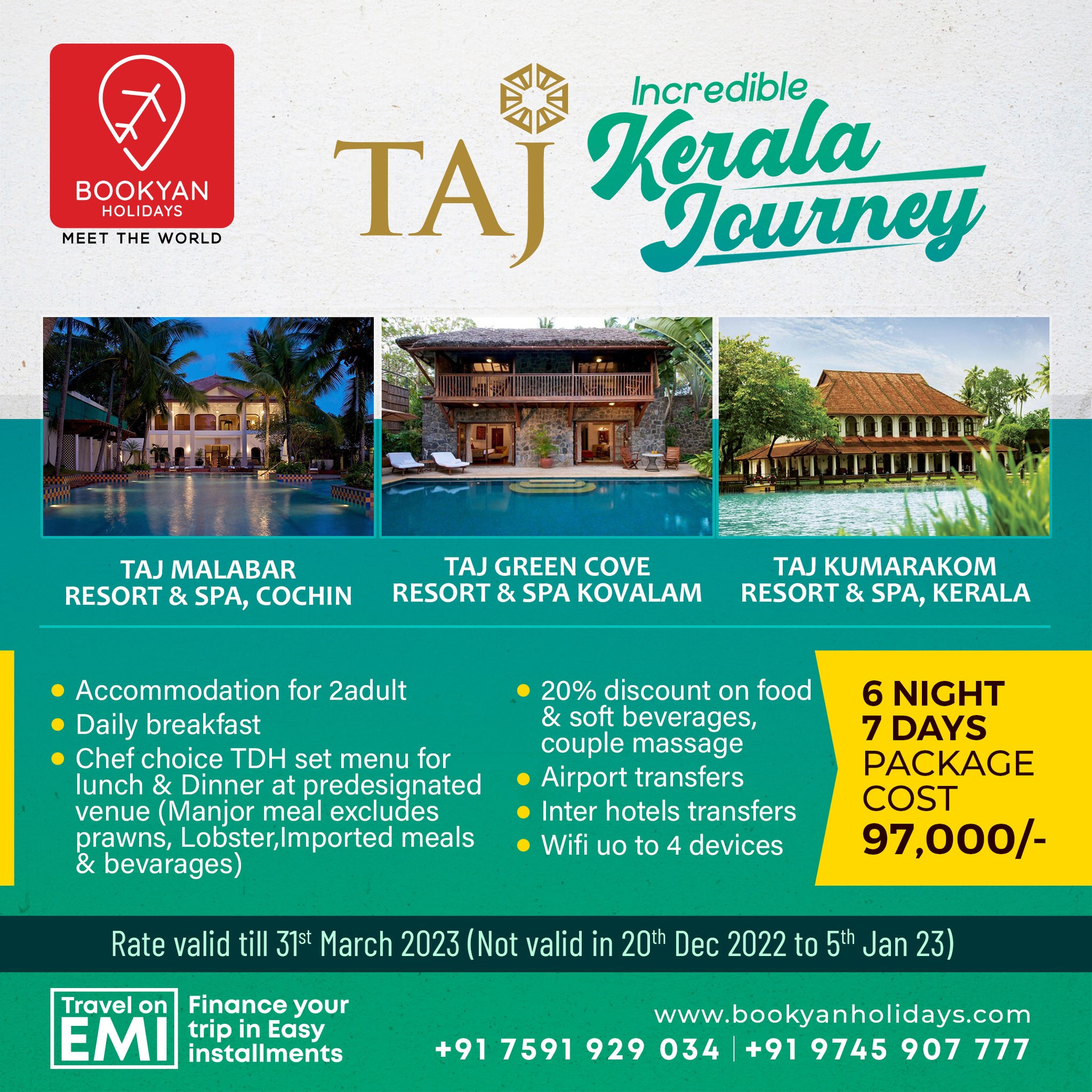 Make your journey to Kerala incredible!... - Bookyan Holidays