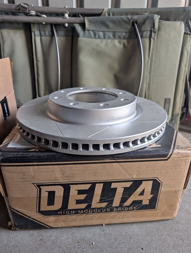 TeraFlex Delta Brake Kit - FRONT brakes (8x6.5”) - Car Brakes & Brake ...