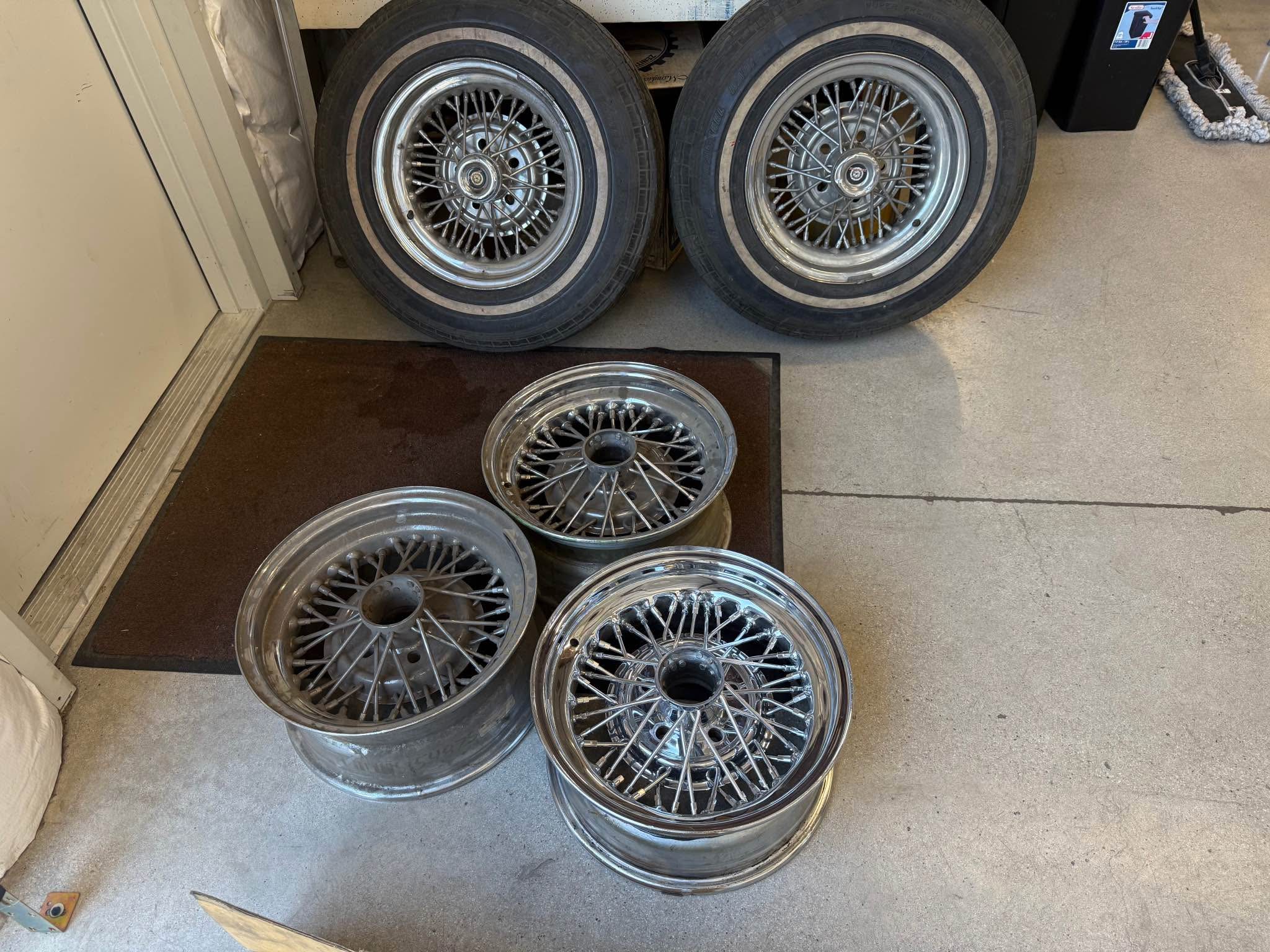 5 tru Spoke wire wheels - Car Wheels, Tires & Parts - Sparks, Nevada ...