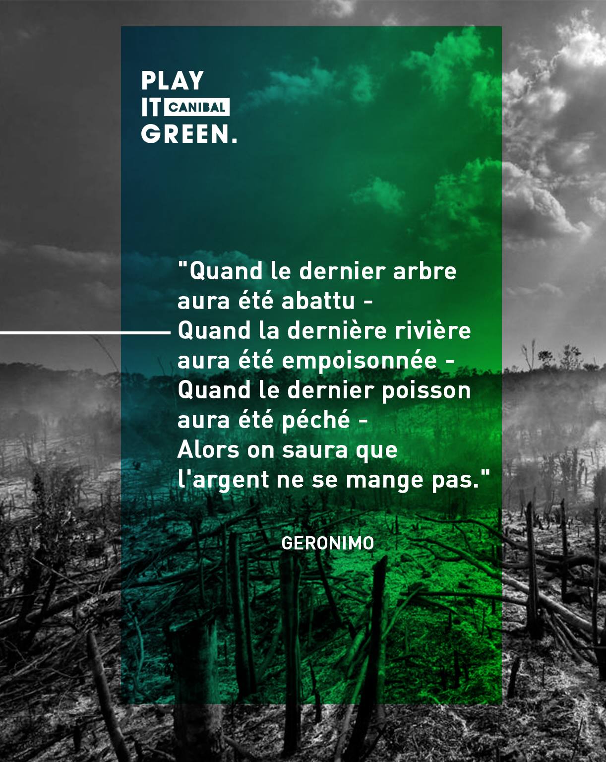 Citation Quand Le Dernier Arbre Aura Ete Abattu