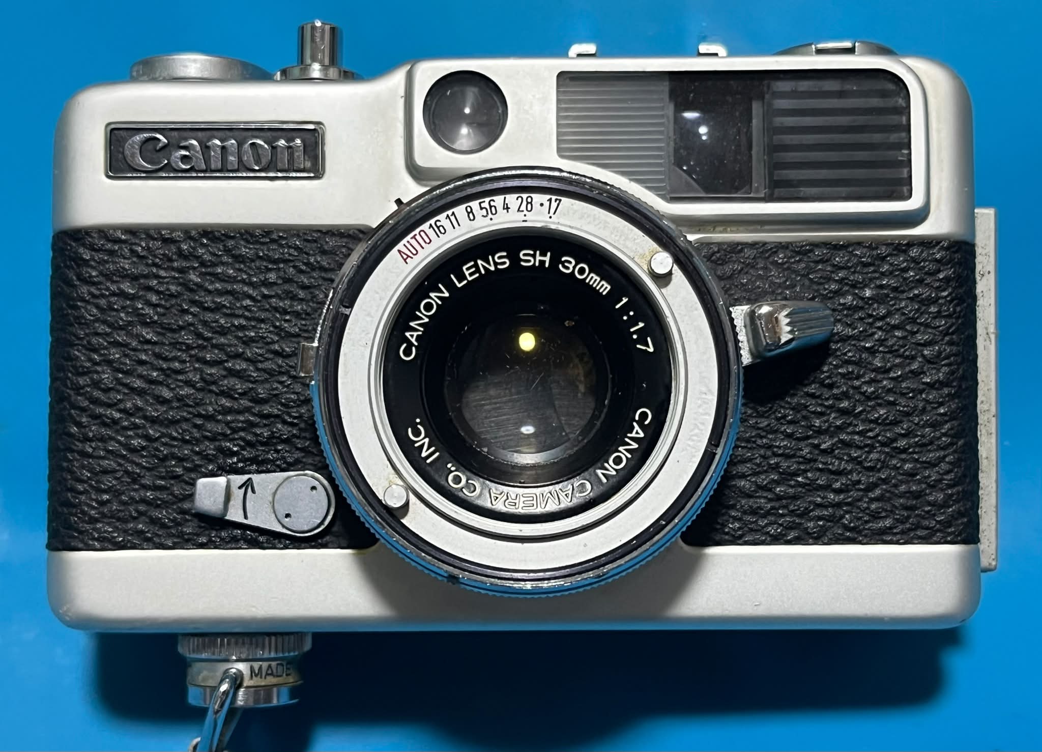Canon demi EE17 露出計がダメみたいですがらこれはフルマニュアル