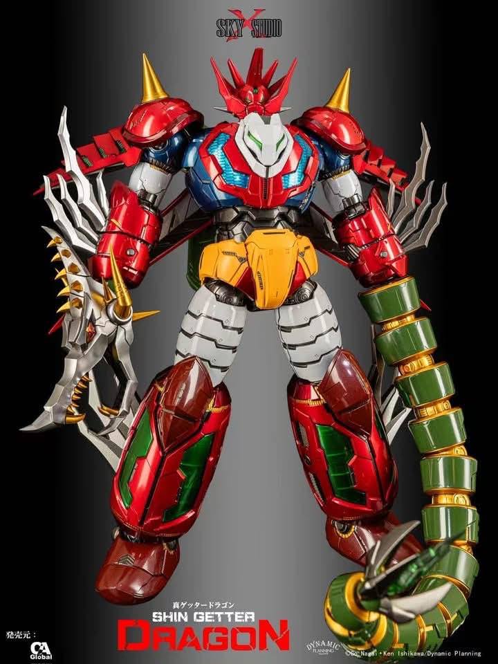 Sky X Studio SXD-21 SHIN GETTER DRAGON & DRAGON Price: ₱13,950
