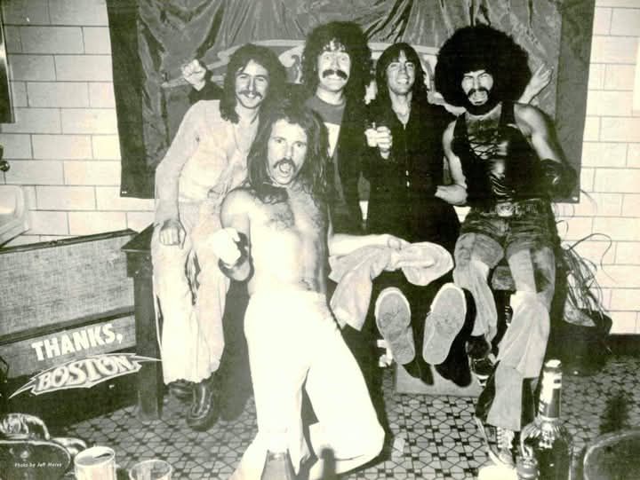 Boston 1977 concert photo in Long Beach, CA