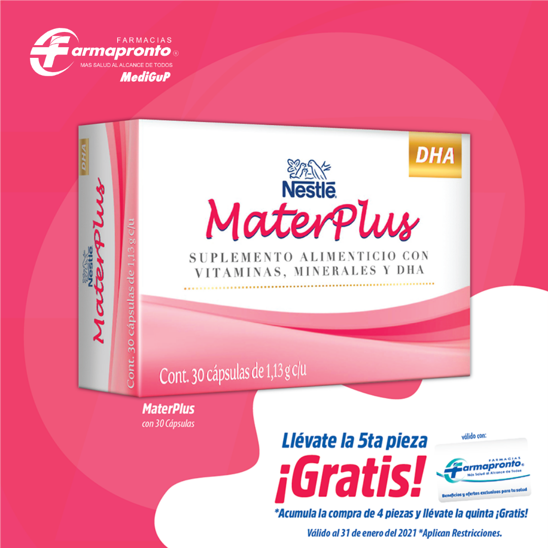 MaterPlus es un multivitamínico... - Farmapronto Moroleón
