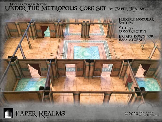 Paper Realms - Under the Metropolis - a new core set of...