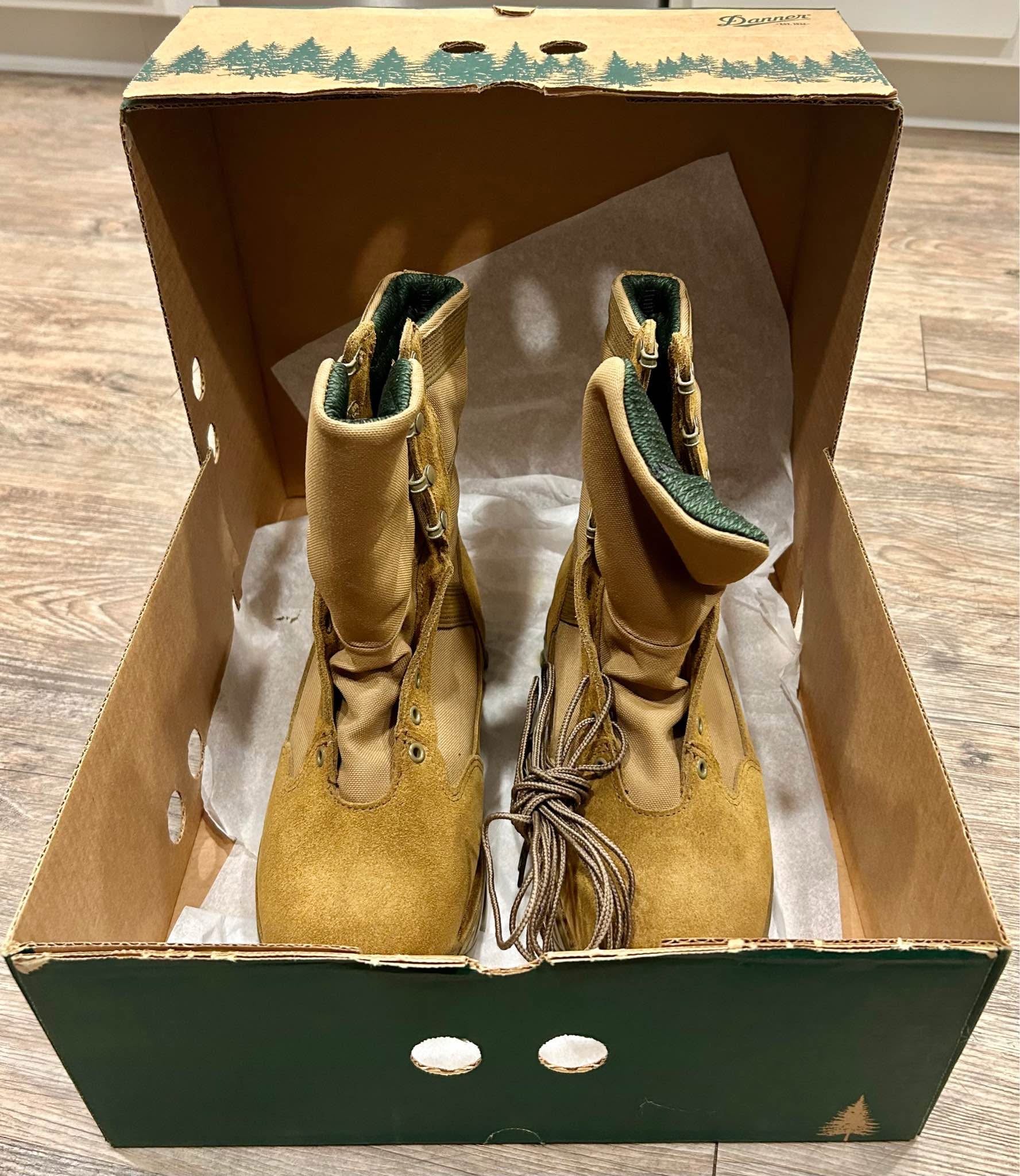 Danner Rivot TDX 8” Coyote 1200G — Men’s 9 Wide — New in Box - Boots ...