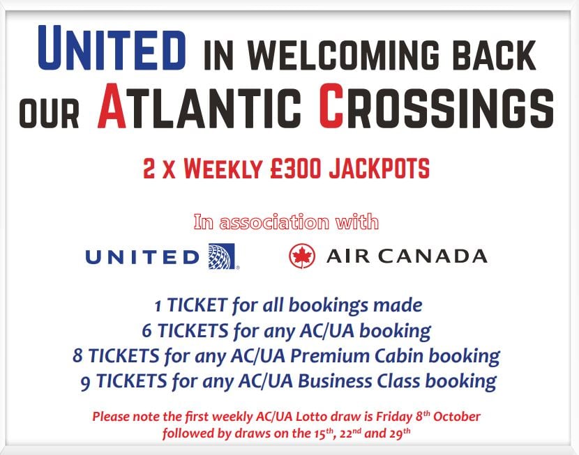 Jetset - Jetset Lotto with a LIVE DRAW 10am today Friday. 2 x £300 ...