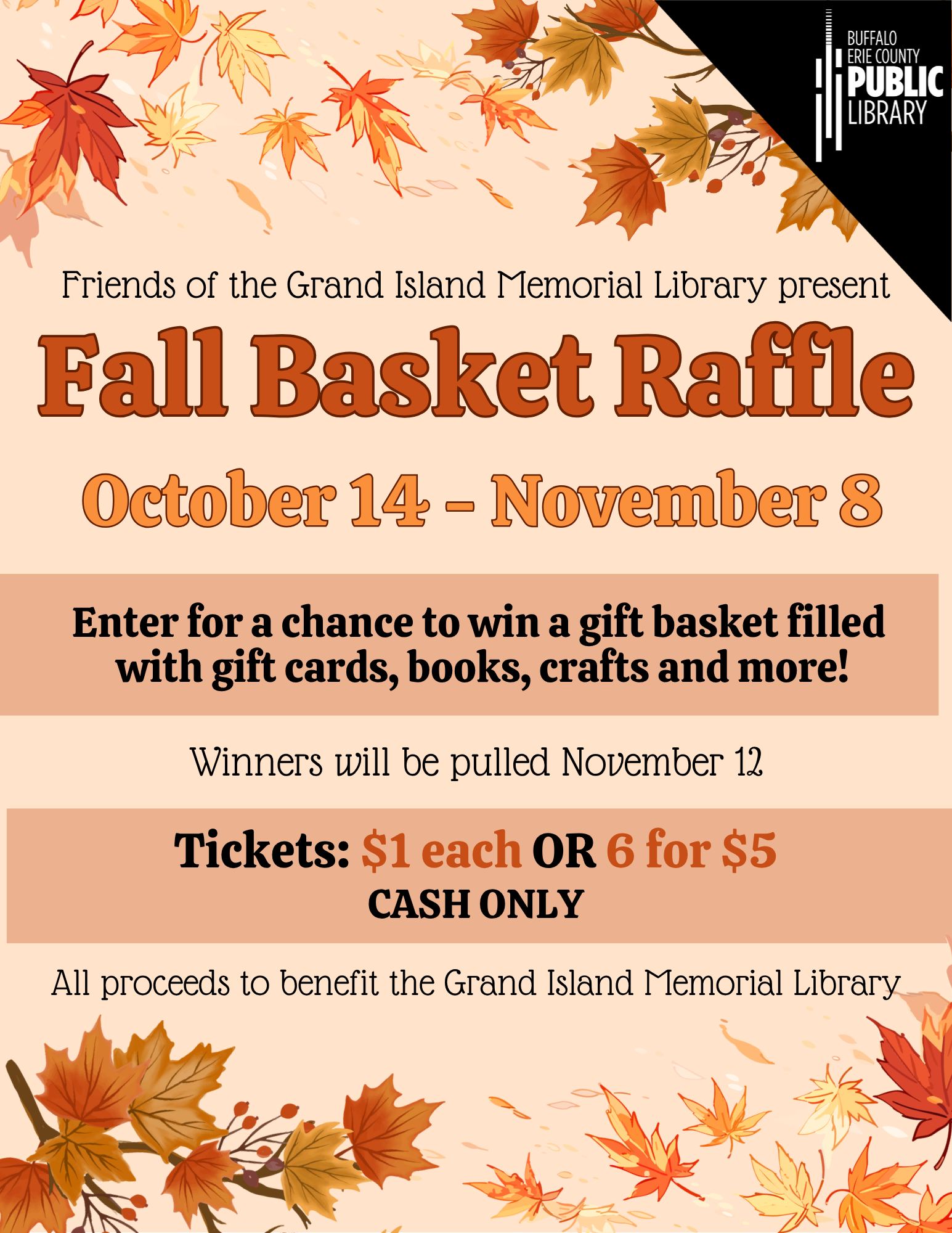 Fall Basket Raffle