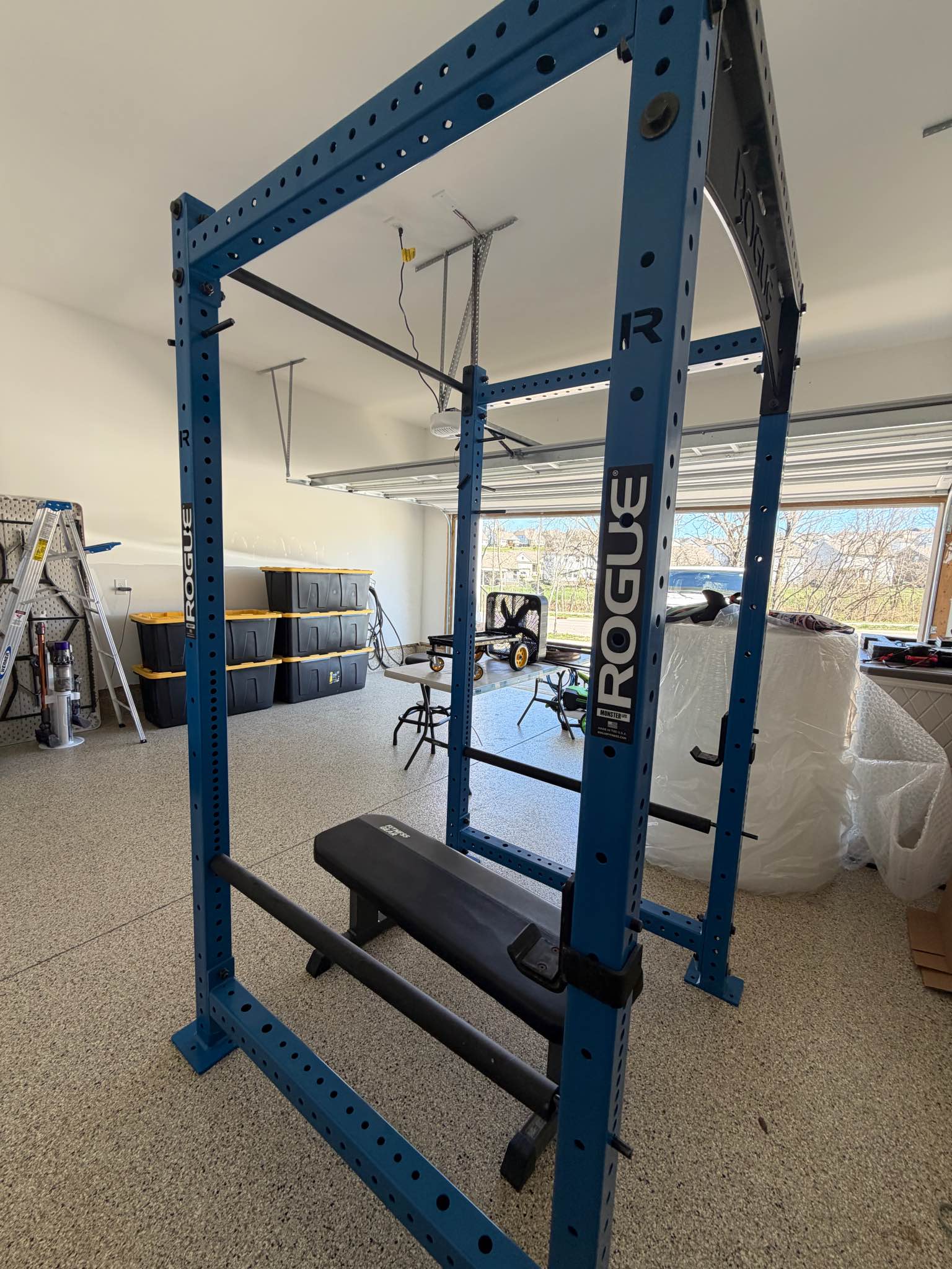ROGUE RML-490 POWER RACK 3.0 - Weight Lifting Machines & Racks ...
