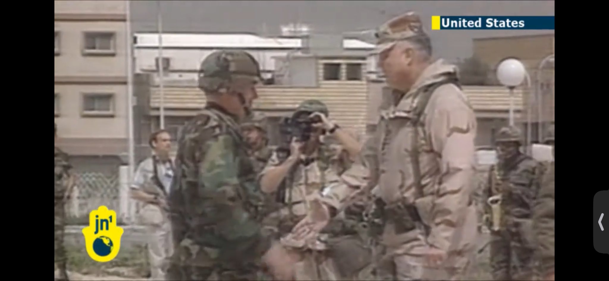 Is anyone getting produced about Gulf War three color desert camo 