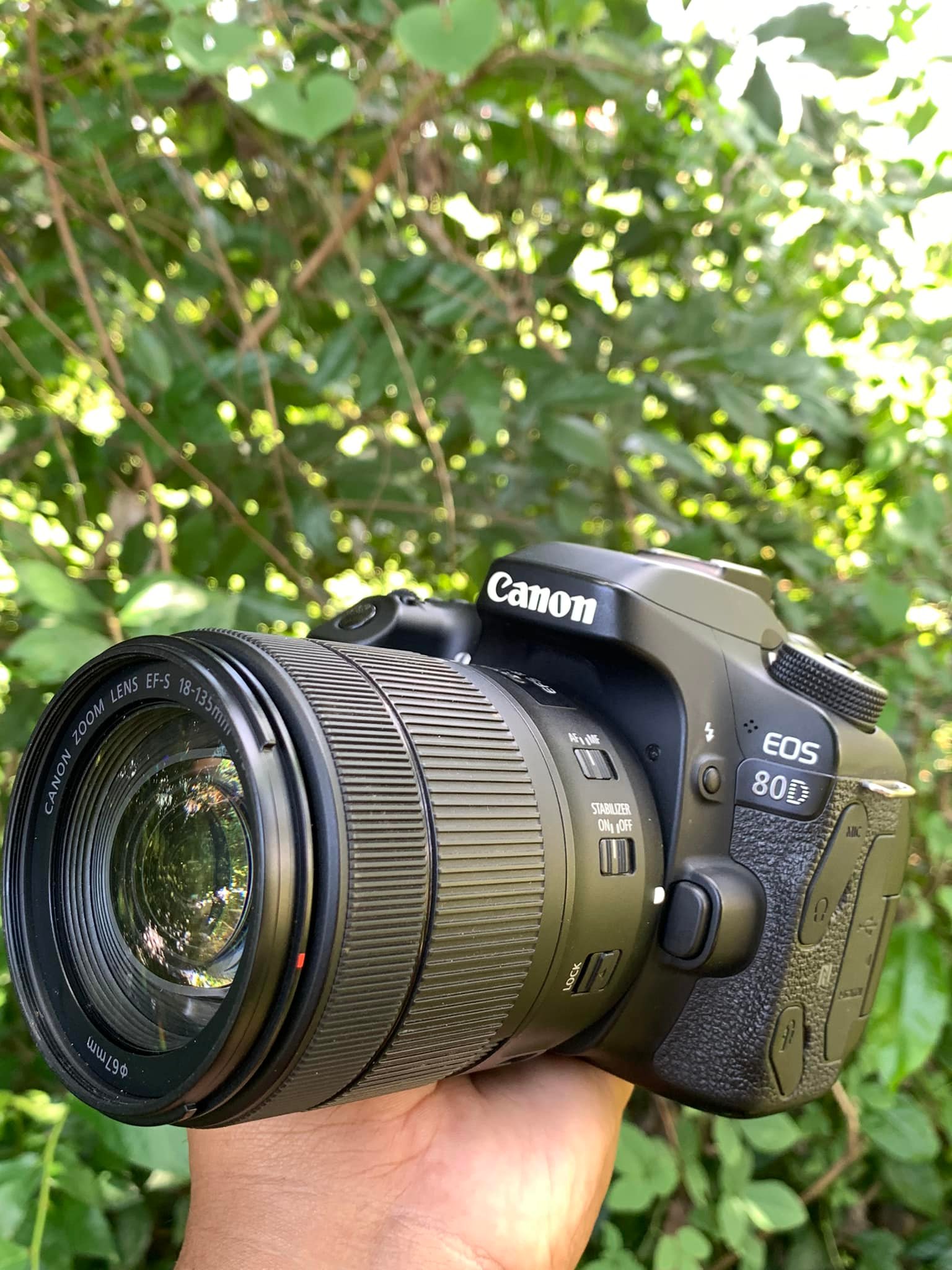 Canon 80D + Lens 18-135mm USM ?☘️