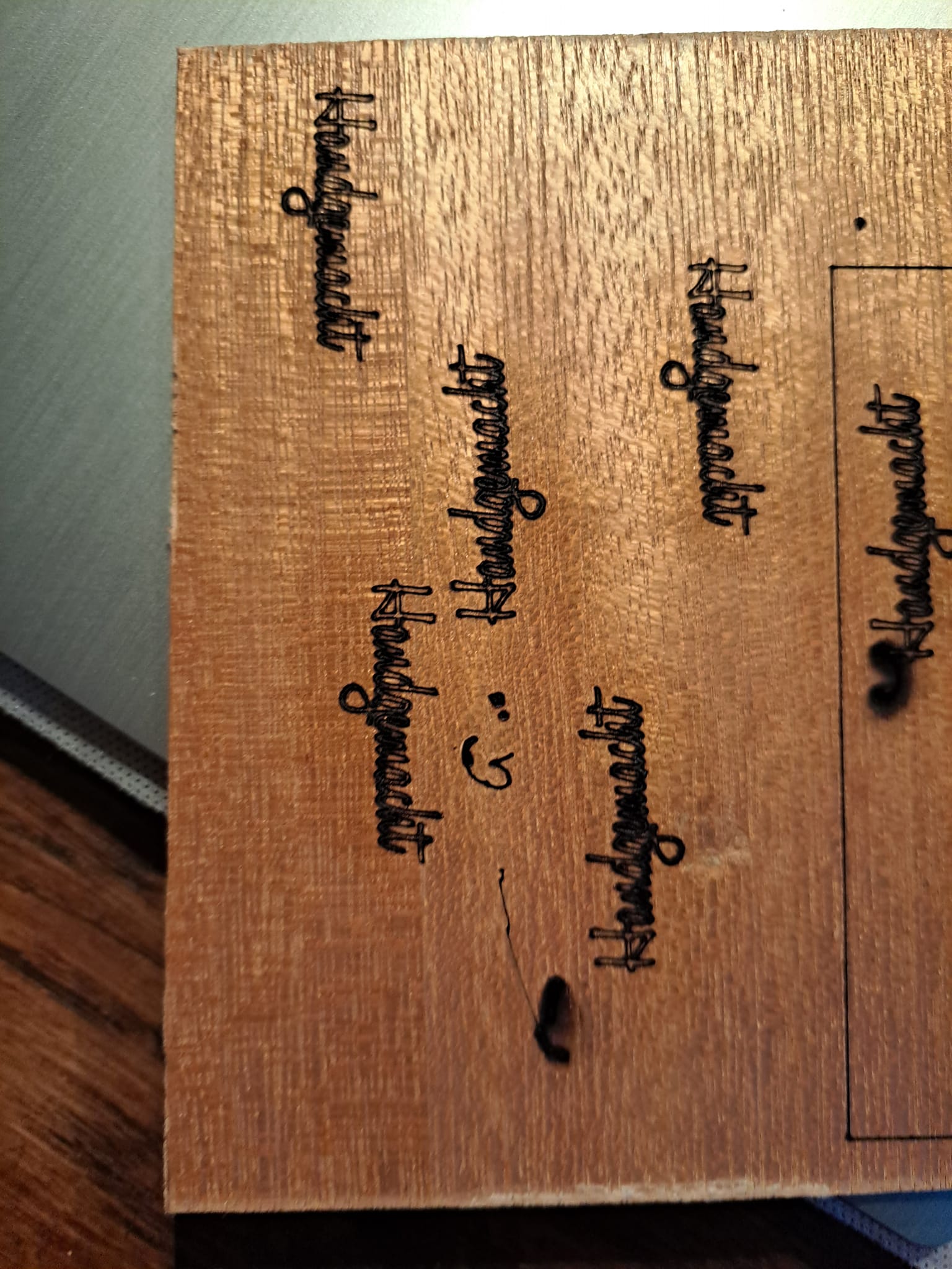 Kentoktool LE400 Pro laser settings for 4x4 wood
