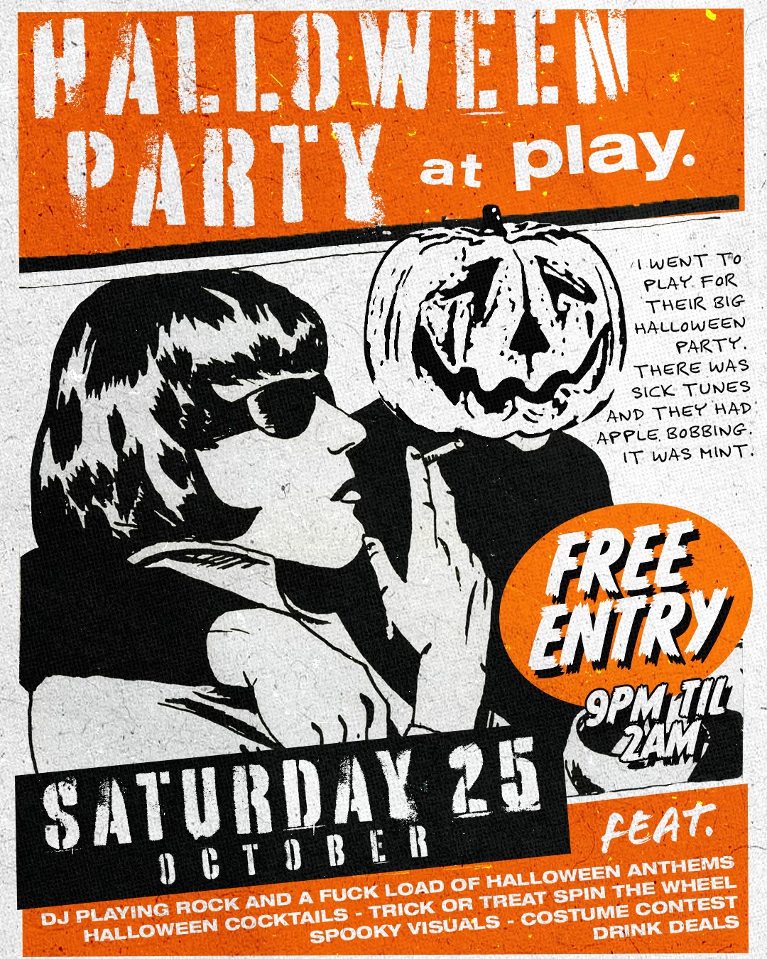A Halloween Party at Play, Middlesbrough