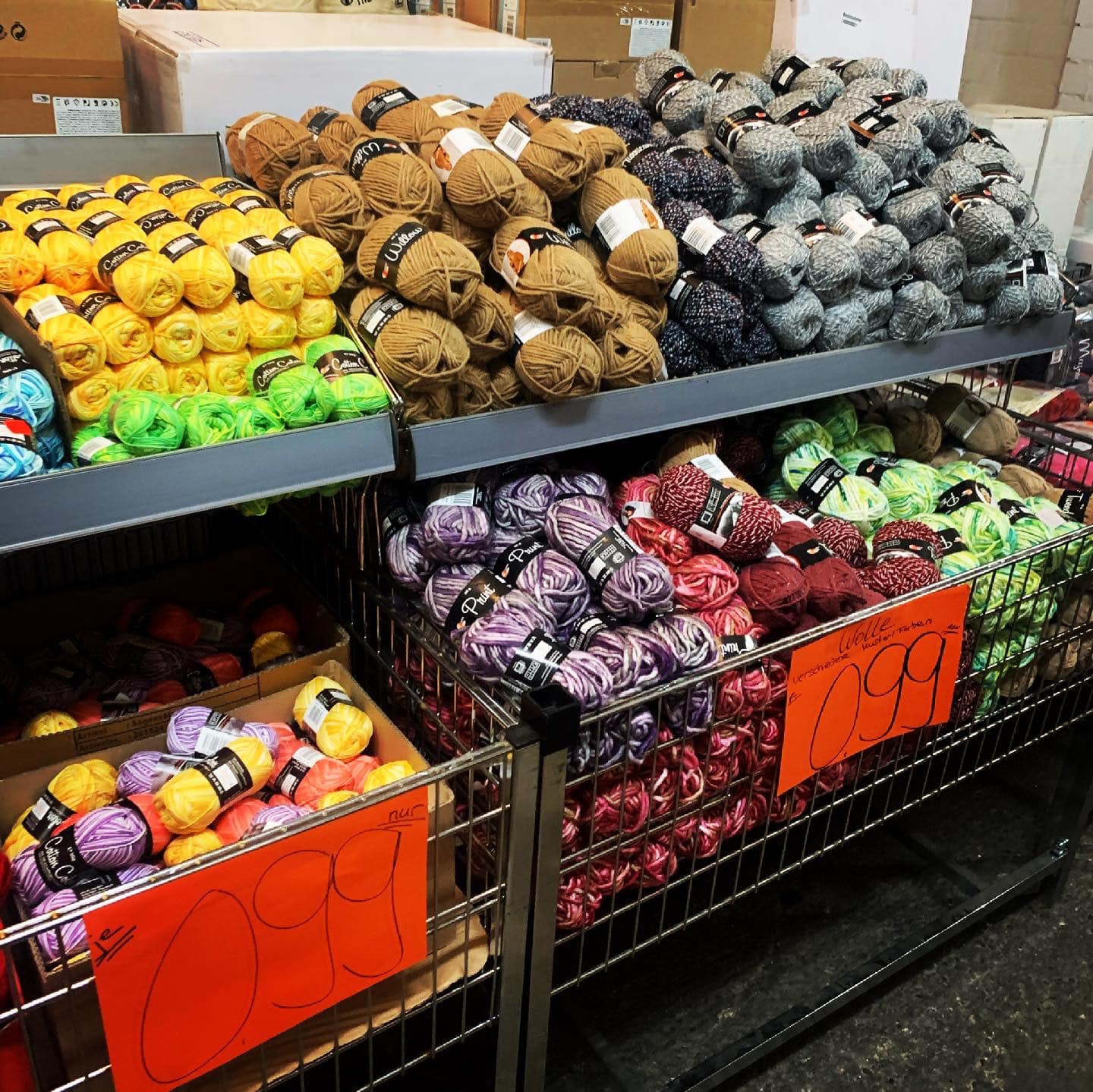 Jede Menge Wolle 🧶 Jetzt zum Halben Preis