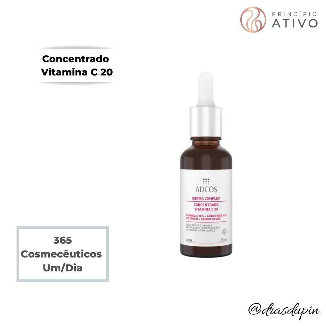 Princípio Ativo - Derma Complex Concentrado Vitamina C 20...