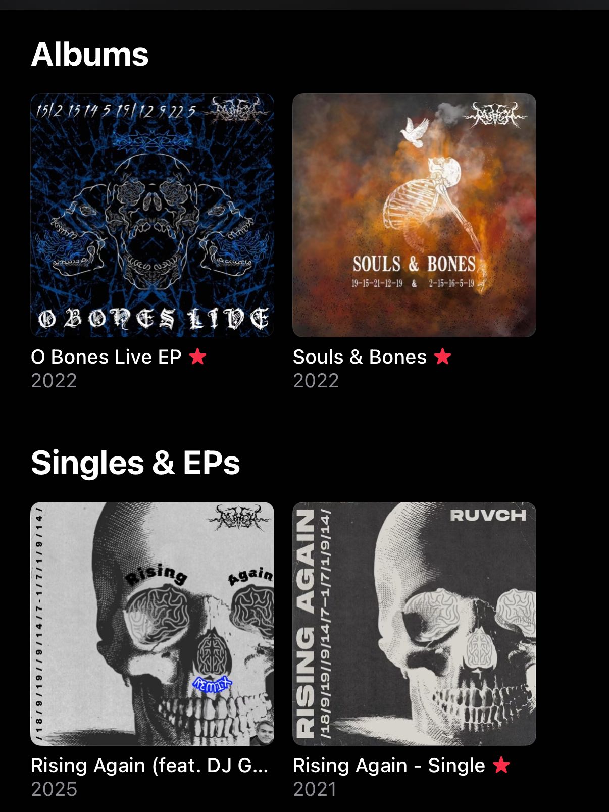 RU∀CH - SOULS & BONES Album: This album features students from our ...