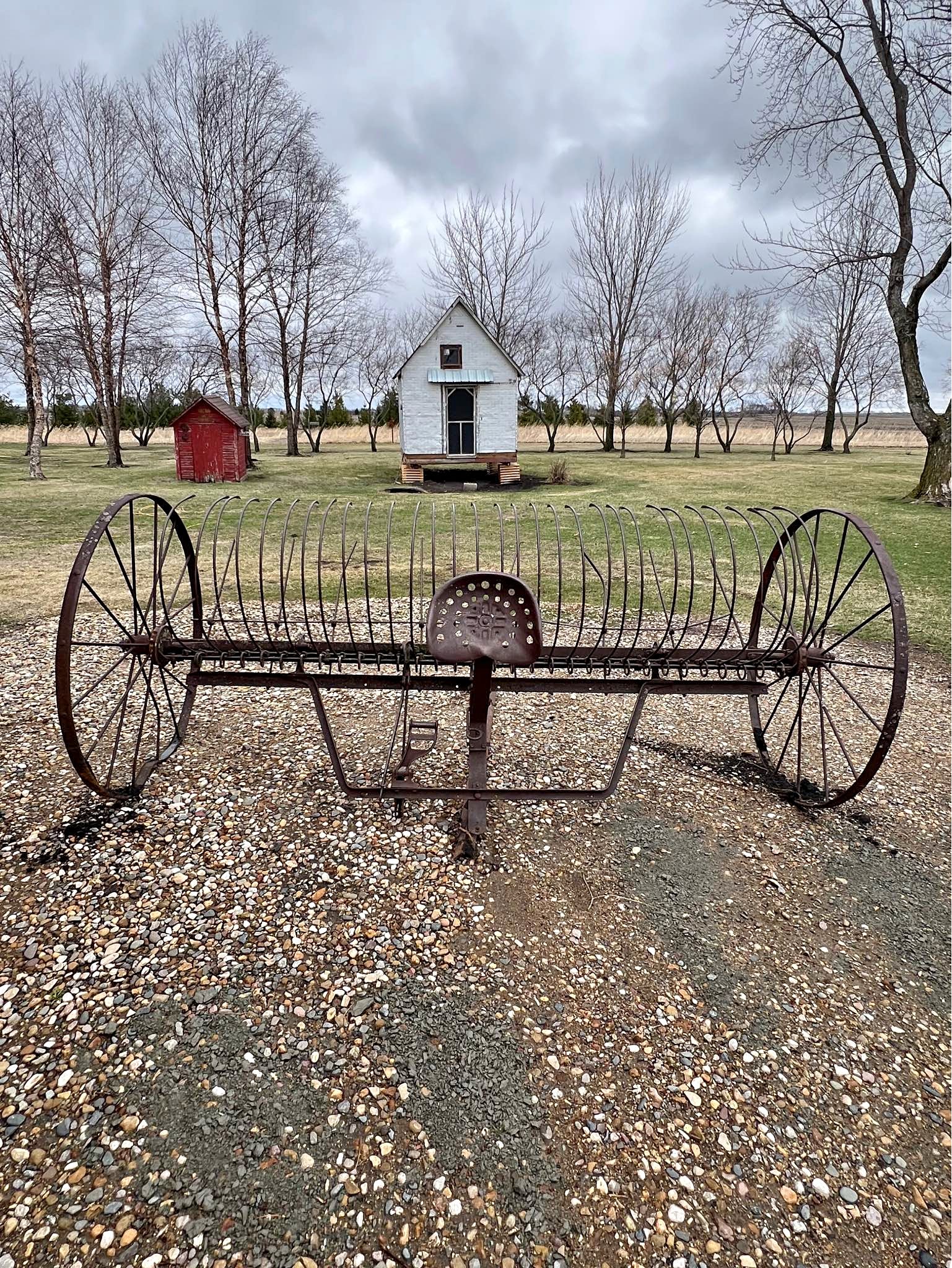 Antique hay dump rake - Garden Tools & Equipment - Wells, Minnesota ...
