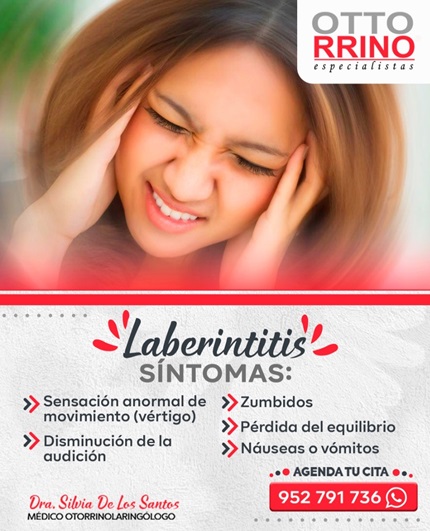 La #Laberintitis es una enfermedad causada por la inflamación de ...