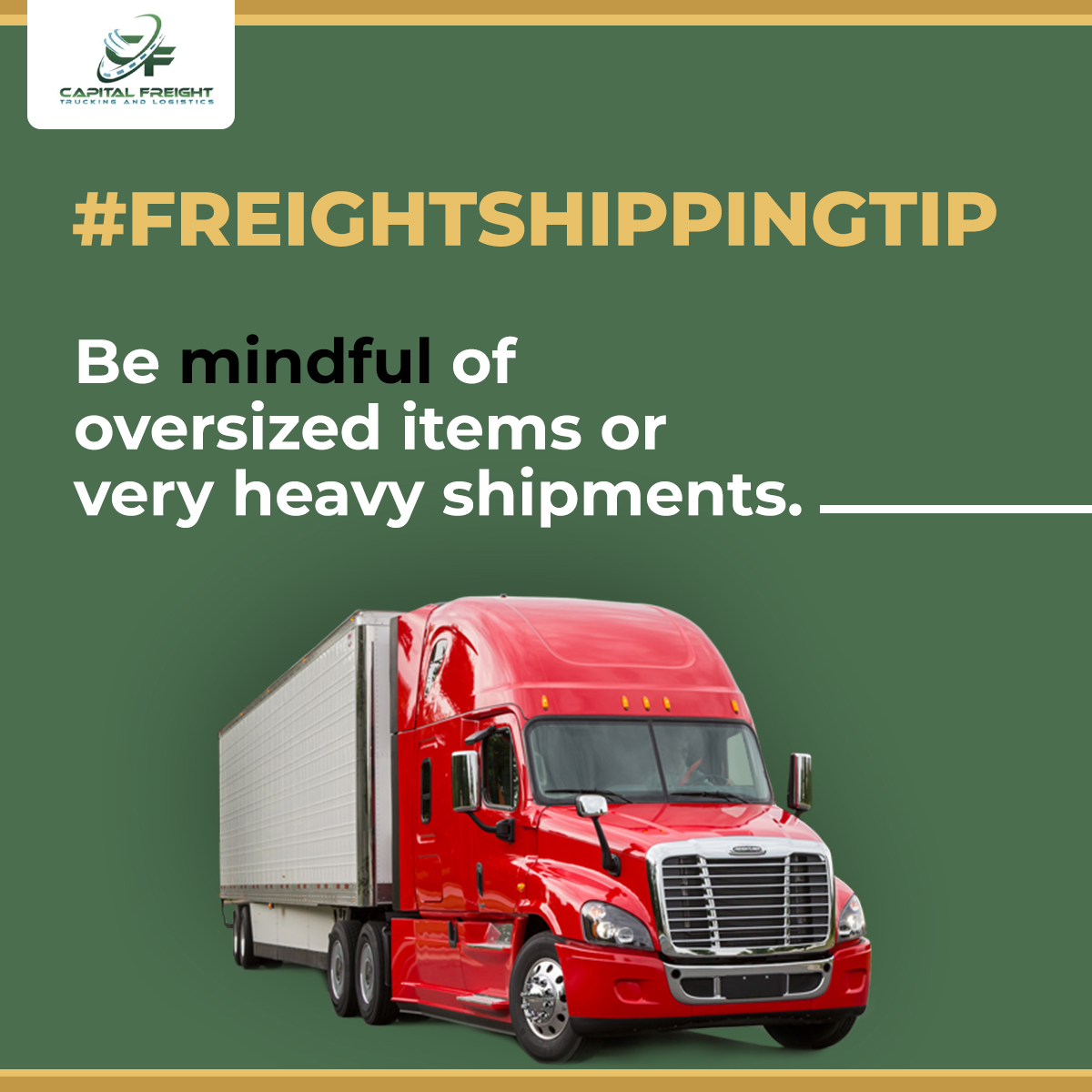 Capital Freight Trucking & Logistics | Atlanta GA