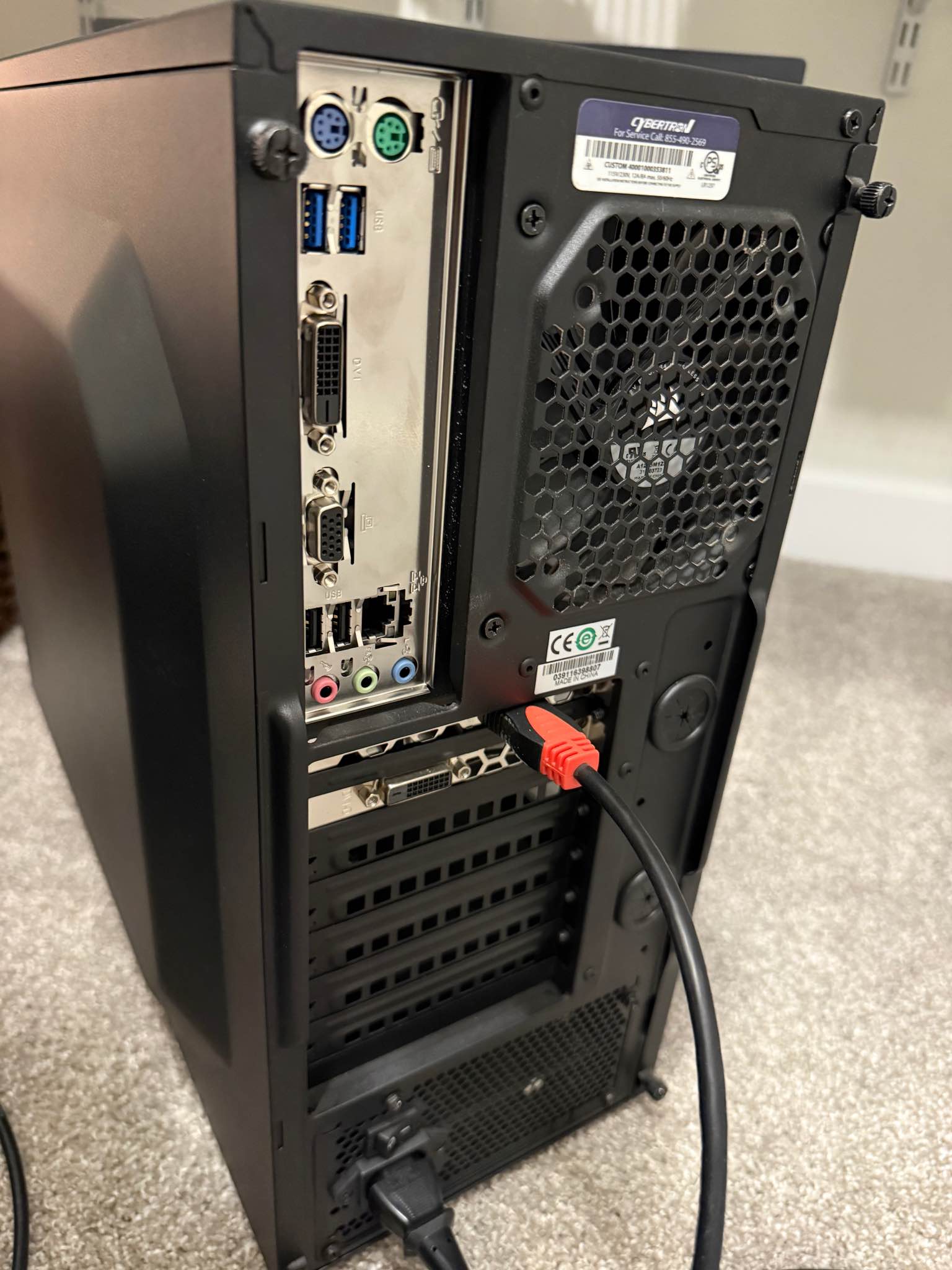 Cybertron Gaming Desktop PC – Windows 10 – WiFi – Great Condition ...