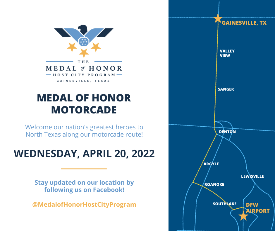 Medal of Honor Ride - North Texas Hero Support