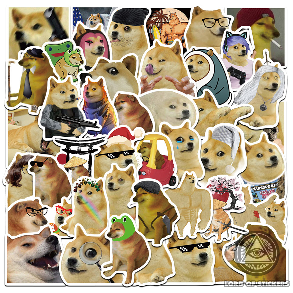 🤍 Set 50 hình dán sticker meme chú chó... - Lord Of Stickers | Facebook