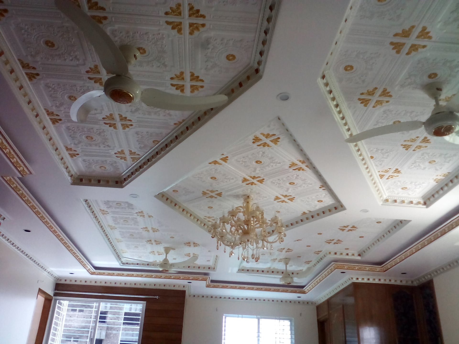 Gypsum design interior decoration