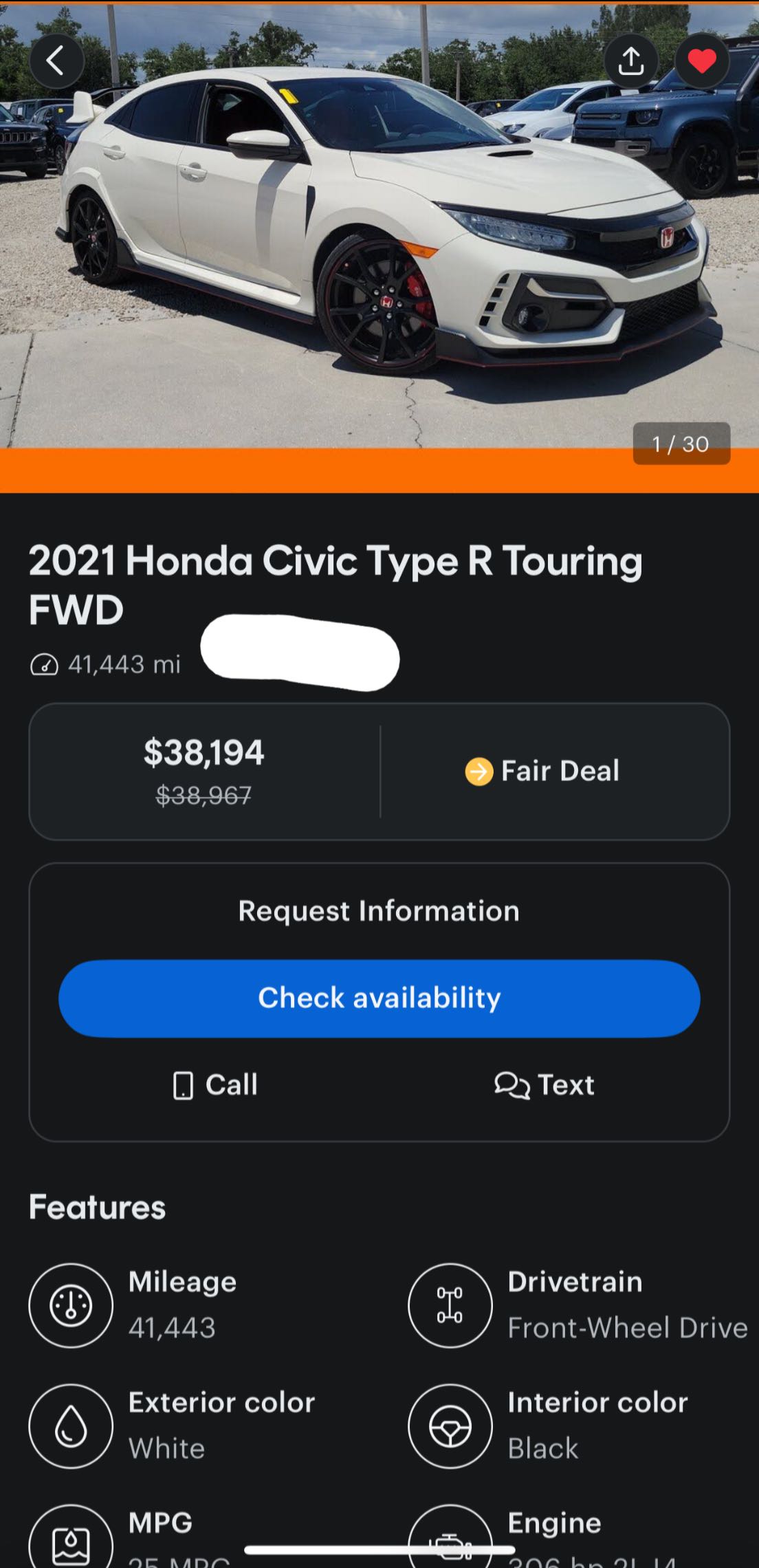 Only 35k payment after delivery