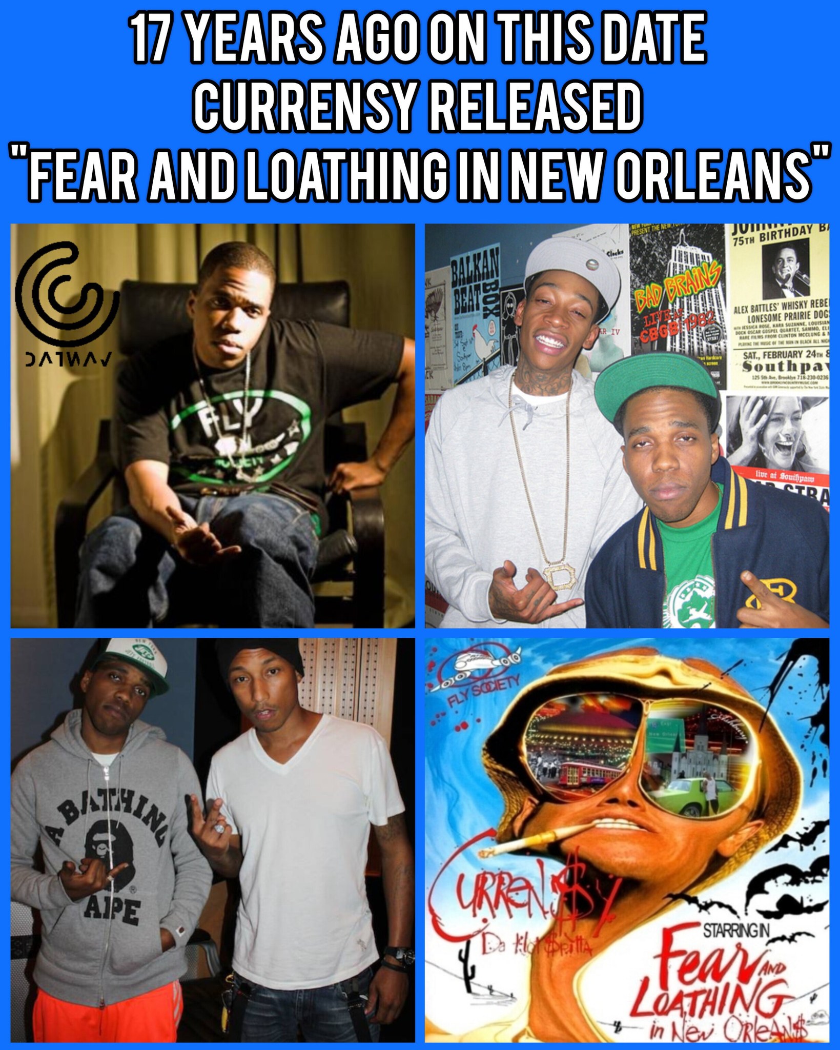 18 years ago on this date Currensy gave us 