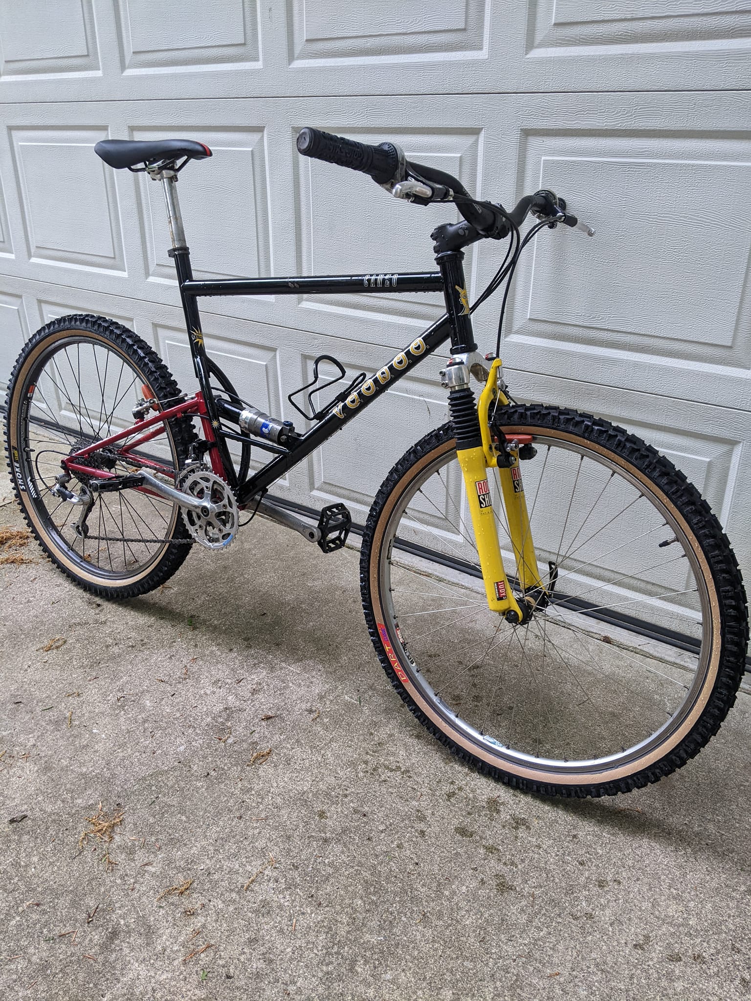 What's the history of a 1996 Voodoo Canzo steel mountain bike?