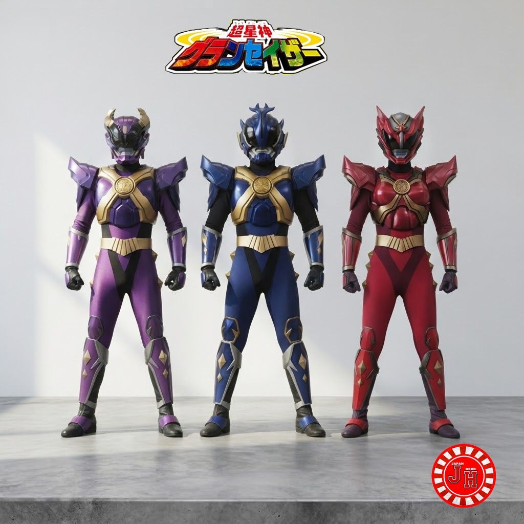 JAPAN - Kamen Rider Kenzan: Kamen Rider Tycoon: Kamen Rider ZX