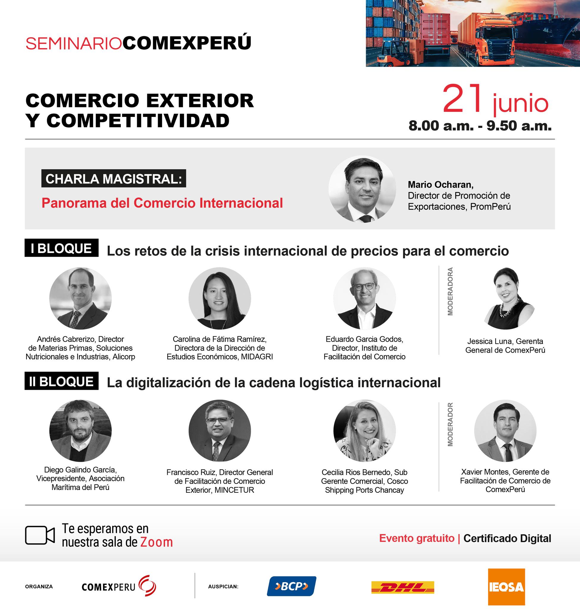 Comexperu - El martes 21 de junio se llevará a cabo, de... | Facebook