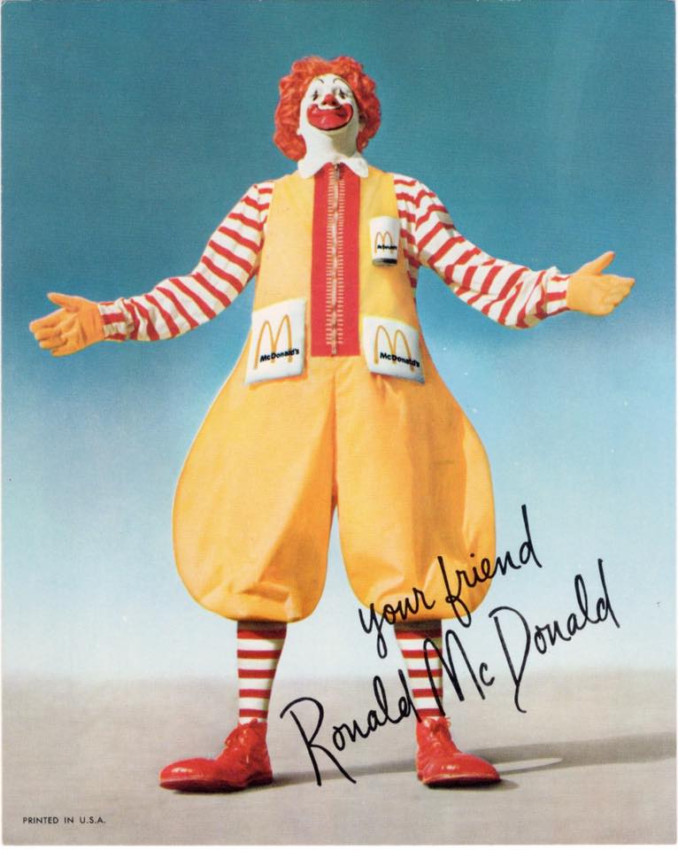 Ronald McDonald's history with Coco the clown