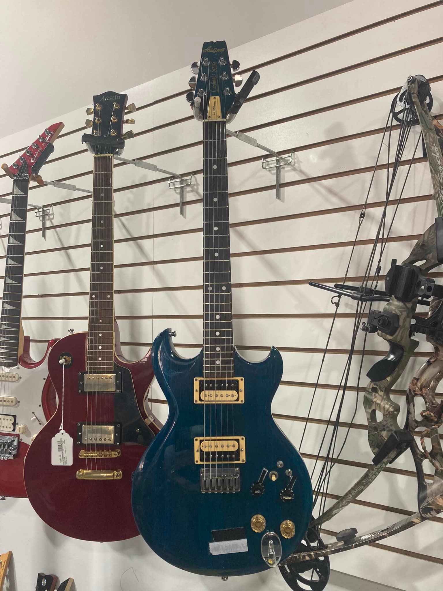 Aria Pro II Cardinal Series CS-350 guitar review and discussion