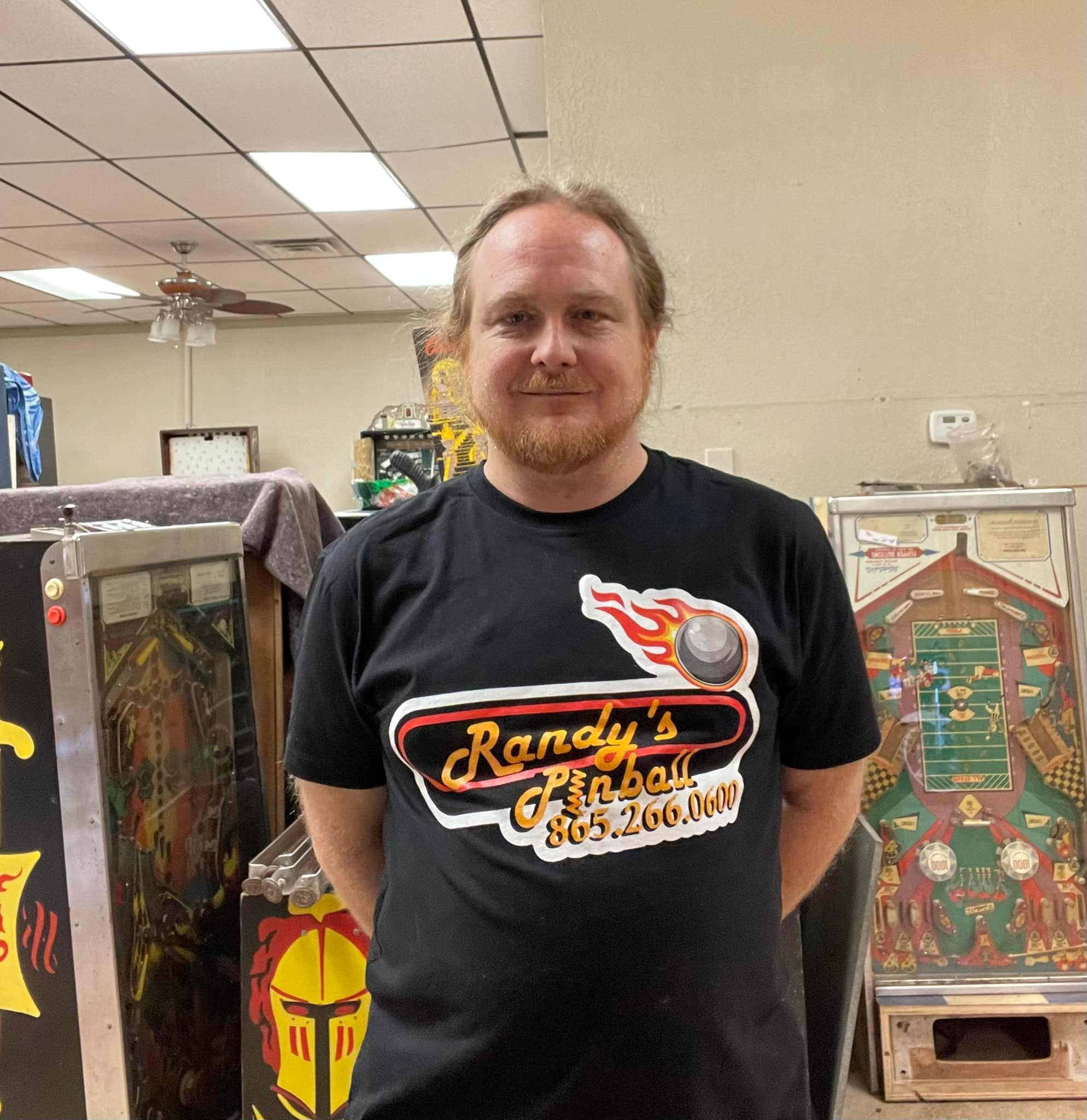 New work shirt!! - Randy's Pinball Repair | Facebook