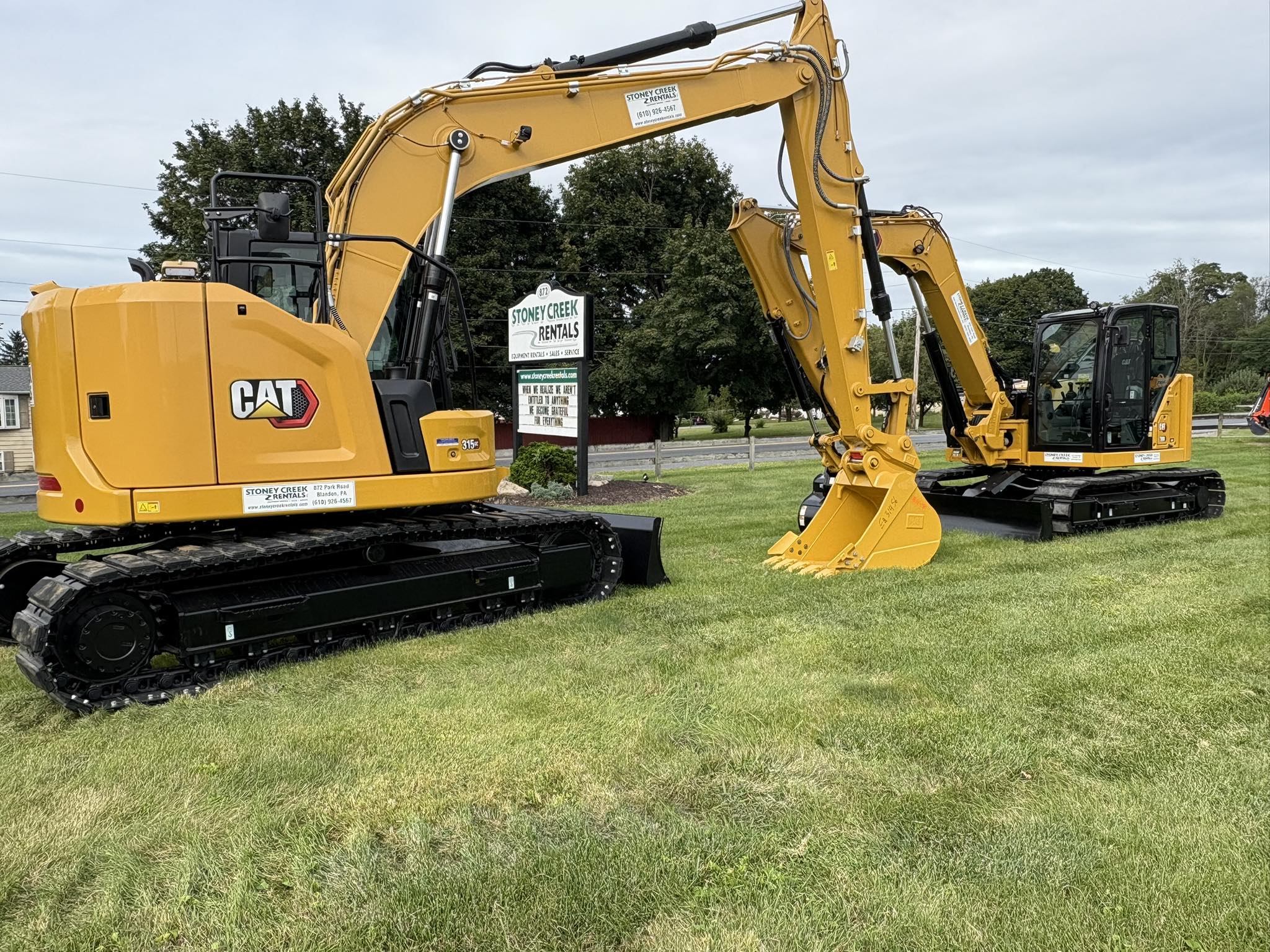 Stoney - 🚨 NEW CAT EXCAVATORS JUST LANDED! 🚨 Meet the CAT 315 and CAT ...