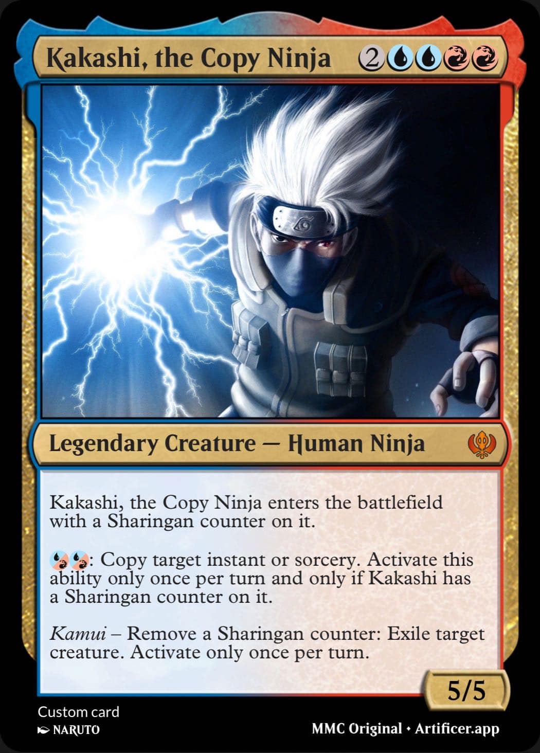 naruto mtg cards TCG - Naruto Smritri Heaven Scroll Mtg Naruto - Etsy