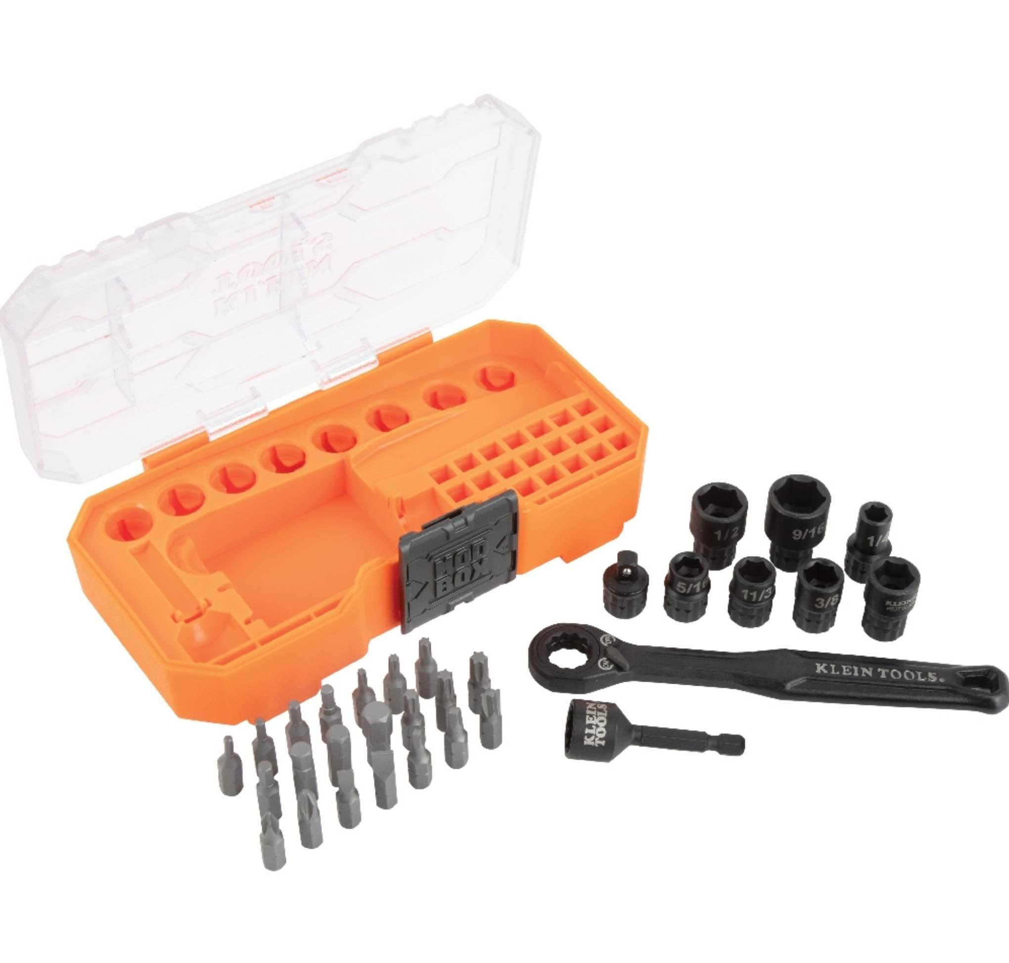 SK 3/8" Drive Swivel Impact Socket Set - 10pc Metric Sockets In Tough CR-MO Steel With Storage Case
