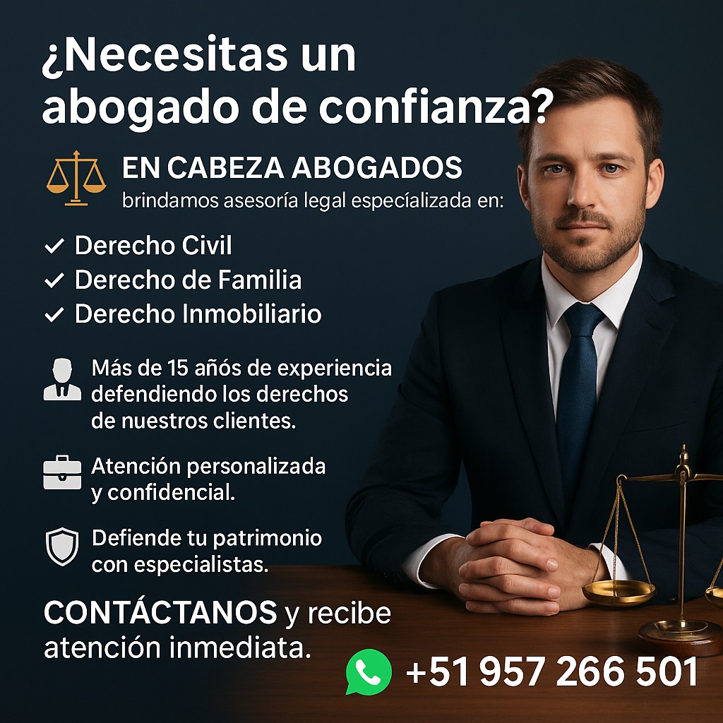 Cabeza Abogados - Estudio de Abogados en Lima - Perú | Lima
