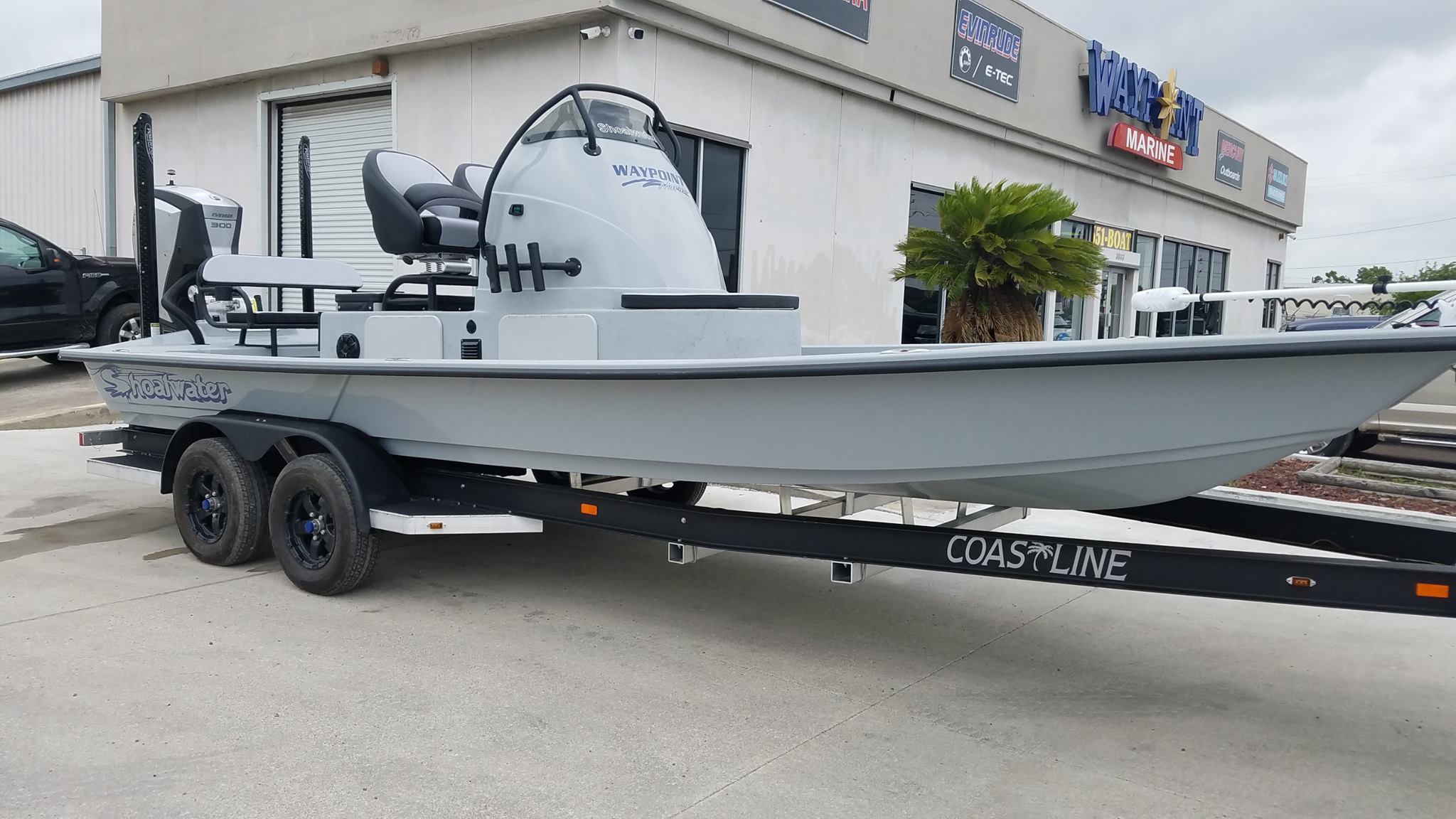 Waypoint Marine - 2017 23 Shoalwater Cat / Evinrude 300 G2...