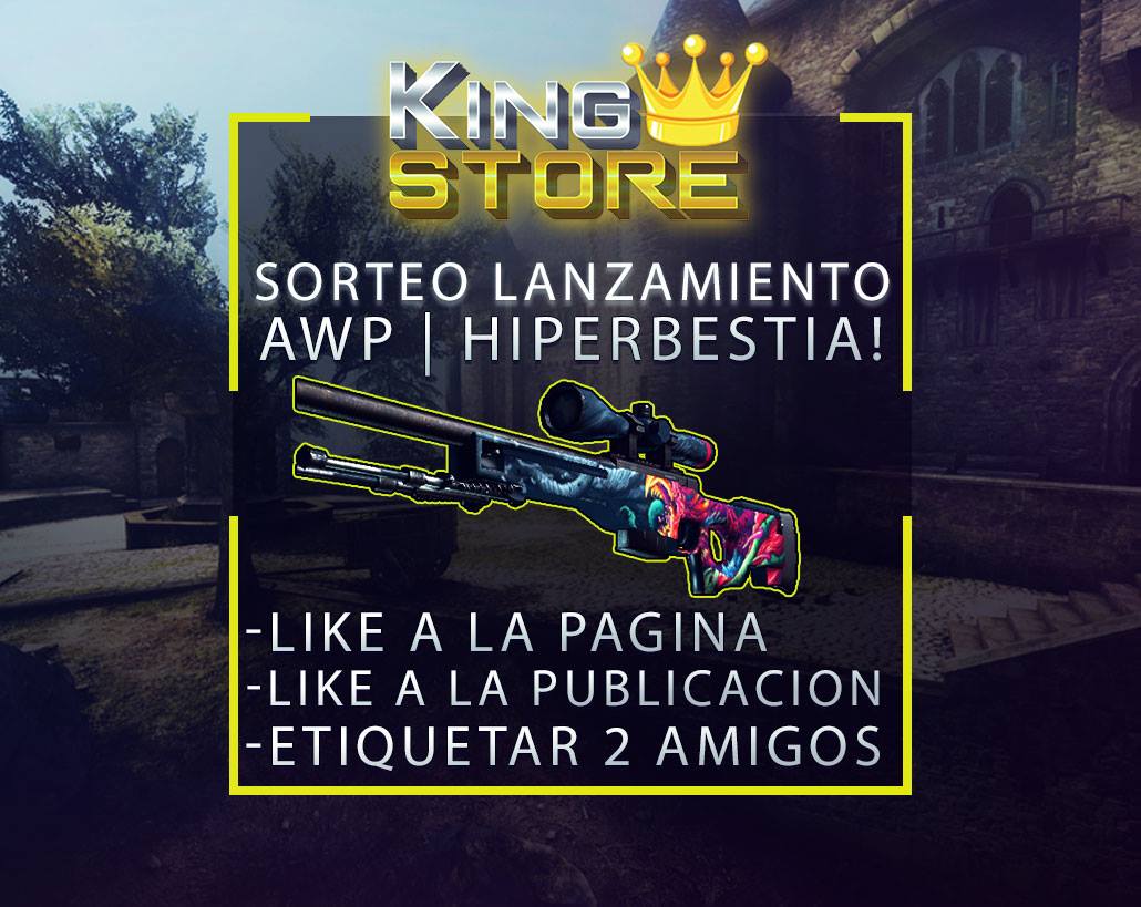 King Store CSGO - 👑 SORTEO LANZAMIENTO! El equipo de King Store está ...