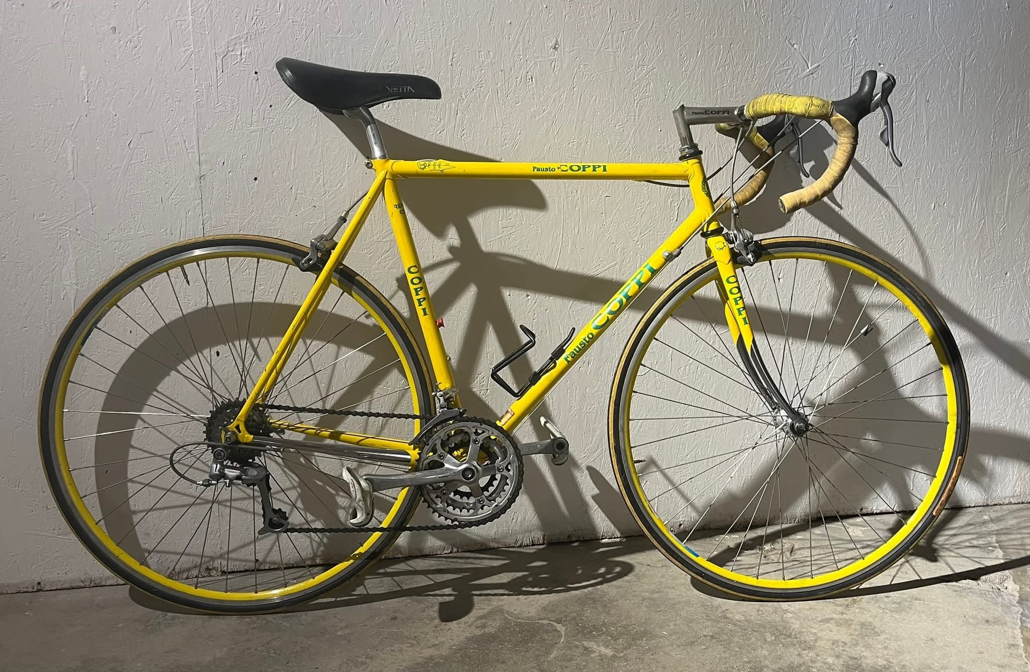 1997 Fausto Coppi Galaxy bike with Shimano Dura Ace 7700
