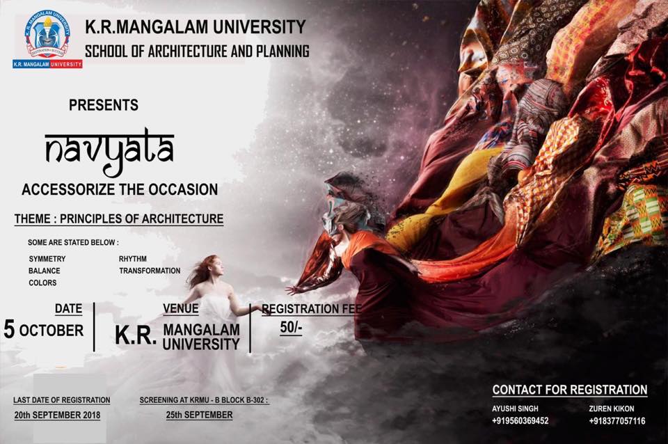 The School of Architecture &... - K.R. Mangalam University | Facebook
