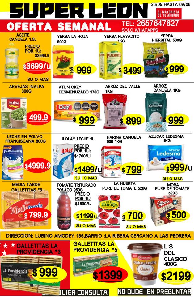 Supermercado Leon La Ribera
